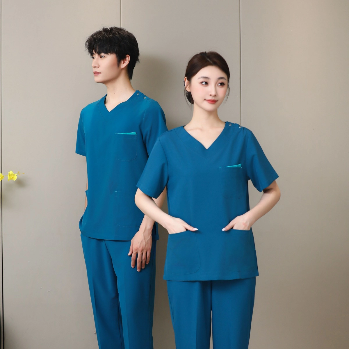 Đồng phục bệnh nhân VM018 - Hình ảnh 3