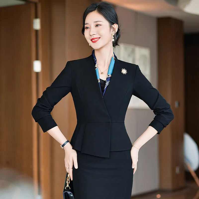 Đồng phục váy nữ công sở VM063 - Hình ảnh 2