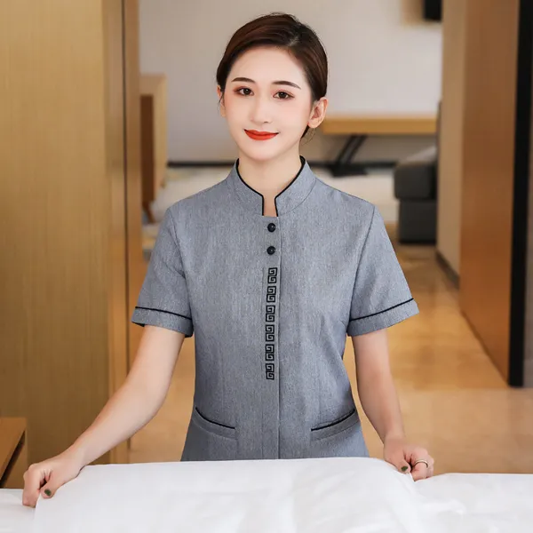 Đồng phục nhân viên nhà hàng VM104 - Hình ảnh 3