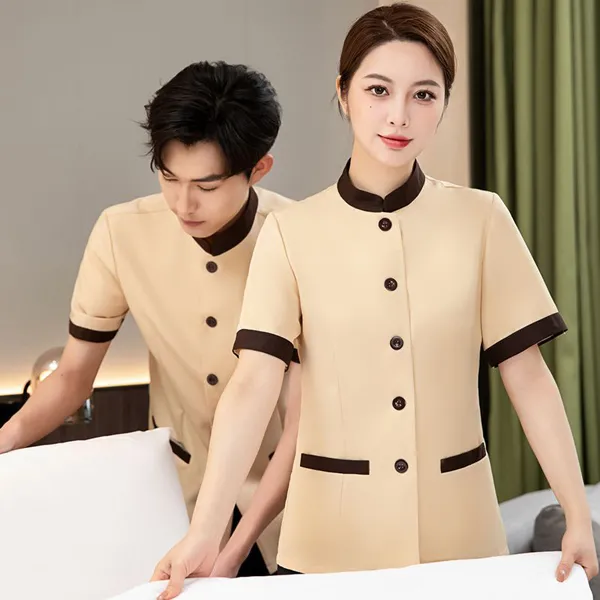 Đồng phục nhân viên nhà hàng VM107 - Hình ảnh 2