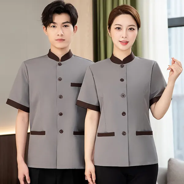 Đồng phục nhân viên nhà hàng VM107 - Hình ảnh 3